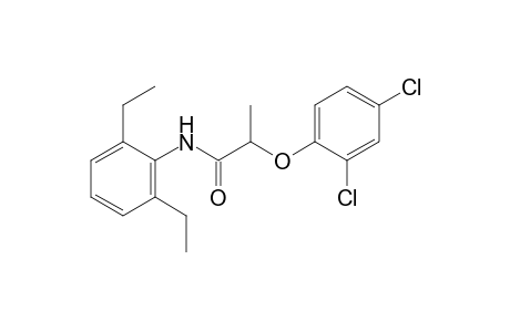 2-(2,4-dichlorophenoxy)-2',6'-diethylpropionanilide