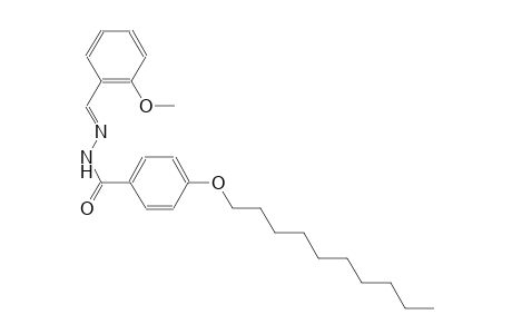 benzoic acid, 4-(decyloxy)-, 2-[(E)-(2-methoxyphenyl)methylidene]hydrazide