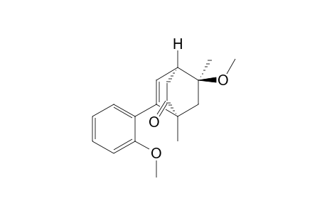 (1S,4S,8R)-(1S,4S,8S)-8-Methoxy-1,8-dimethyl-6-(2-methylphenyl)bicyclo[2.2.2]oct-5-en-2-one