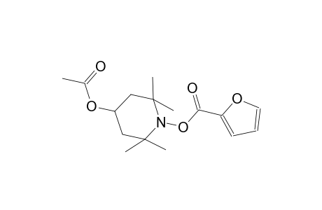 2-Furancarboxylic acid, 4-acetoxy-2,2,6,6-tetramethyl-1-piperidinyl ester