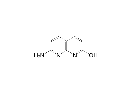 1,8-naphthyridin-2-ol, 7-amino-4-methyl-