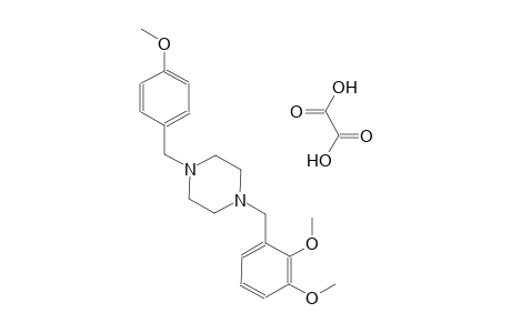 1-(2,3-dimethoxybenzyl)-4-(4-methoxybenzyl)piperazine oxalate