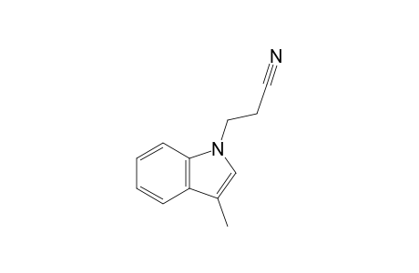 3-(3-Methyl-1-indolyl)propanenitrile