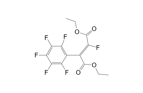 (Z)-1,2-Di(Ethoxycarbonyl)-1-fluoro-2-(perfluorophenyl)ethene