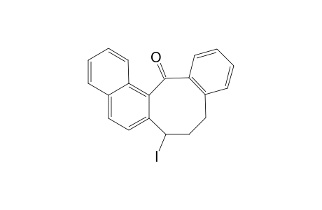 6,7-Dihydro-7-iodo-5H,14H-benzo[6,7]cycloocta[1,2-a]naphthalen-14-one