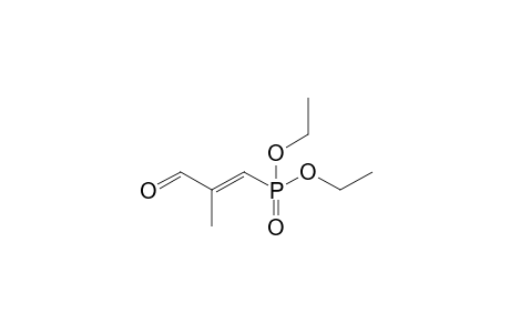 (E)-3-diethoxyphosphoryl-2-methyl-2-propenal
