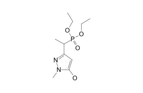 DIETHYL-1-(1-METHYL-5-HYDROXYPYRAZOL-3-YL)-ETHYLPHOSPHONATE