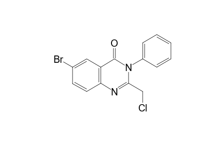 6-bromo-2-(chloromethyl)-3-phenylquinazolin-4(3H)-one