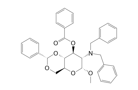 METHYL-2-N,N-DIBENZYLAMINO-3-O-BENZOYL-4,6-O-BENZYLIDENE-2-DEOXY-ALPHA-D-GLUCOPYRANOSIDE