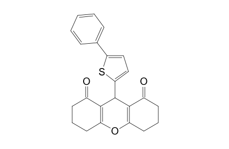 9-(5-Phenyl-thiophen-2-yl)-3,4,5,6,7,9-hexahydro-1H-xanthene-1,8(2H)-dione