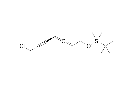 (Ra)-7-(tert-butyldimethylsilyloxy)hepta-4,5-dien-2-ynyl chloride