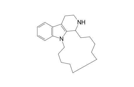10a,11,12,13-Tetrahydroperhydrotridecine[1,2,3-lm].beta.-carboline