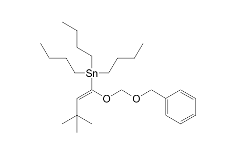(E)-1-Benzyloxymethoxy-3,3-dimethyl-1-tributylstannyl-1-butene