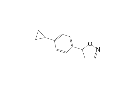 5-(4-cyclopropylphenyl)-2-isoxazoline