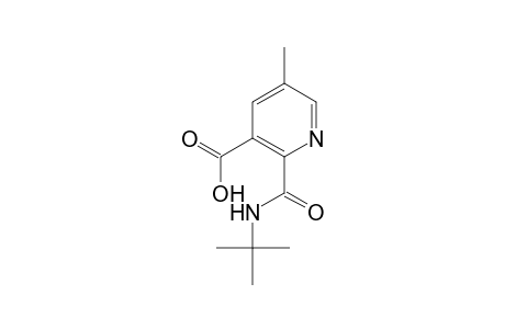3-Pyridinecarboxylic acid, 2-[[(1,1-dimethylethyl)amino]carbonyl]-5-methyl-