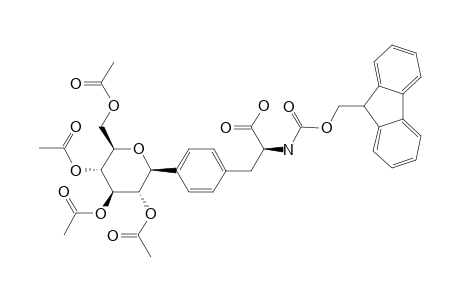 N-[(FLUOREN-9-YLMETHOXY)-CARBONYL]-4-(2,3,4,6-TETRA-O-ACETYL-BETA-D-GLUCOPYRANOSYL)-L-PHENYLALANINE