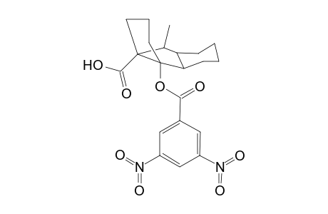 3a-(3,5-Dinitro-benzoyloxy)-8-methyl-decahydro-cyclopenta[a]indene-8a-carboxylic acid