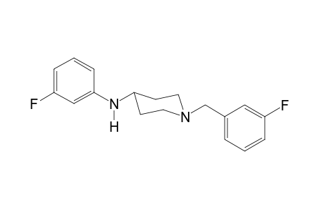 N-(3-Fluorophenyl)-1-(3-fluorobenzyl)piperidin-4-amine
