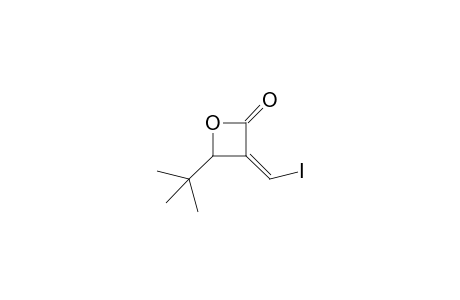 (3Z)-4-tert-butyl-3-(iodanylmethylidene)oxetan-2-one