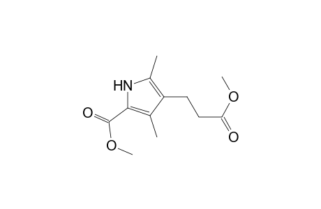 4-(3-keto-3-methoxy-propyl)-3,5-dimethyl-1H-pyrrole-2-carboxylic acid methyl ester