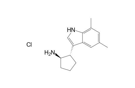 trans-3-(2-Aminocyclopentyl)-5,7-dimethylindole hydrochloride