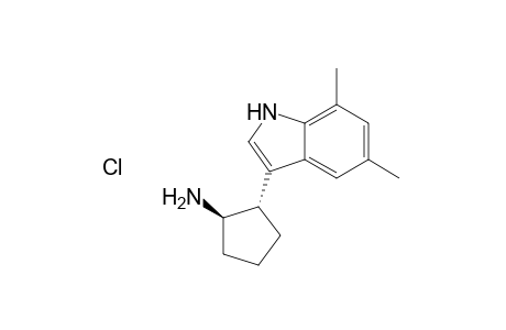 trans-3-(2-Aminocyclopentyl)-5,7-dimethylindole hydrochloride