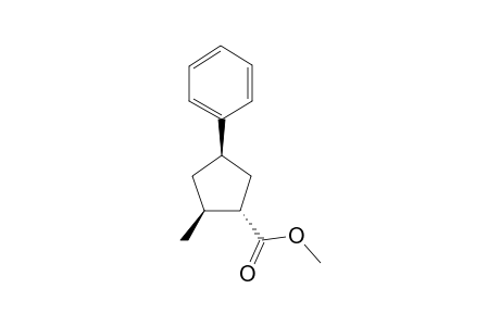 Methyl (1S,2S,4R)-2-methyl-4-phenylcyclopentanecarboxylate