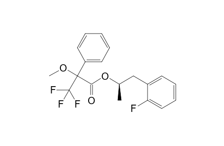 (2R)-1-(2-fluorophenyl)propan-2-yl 3,3,3-trifluoro-2-methoxy-2-phenylpropanoate