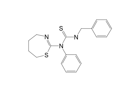 3-(benzyl)-1-phenyl-1-(4,5,6,7-tetrahydro-1,3-thiazepin-2-yl)thiourea