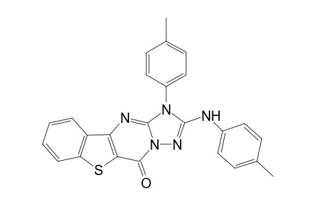 1-(4-Methylphenyl)-2-(4-methyl-phenylamino)benzo[4,5]thieno[3,2-d][1,2,4-tri-azolo][1,5-a]pyrimidin-5(1H)-one