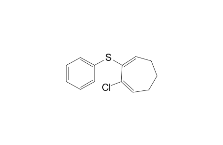2-Chloranyl-3-phenylsulfanyl-cyclohepta-1,3-diene