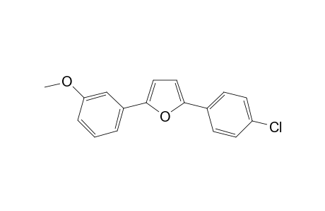 2-(4-Chlorophenyl)-5-(3-methoxyphenyl)furan