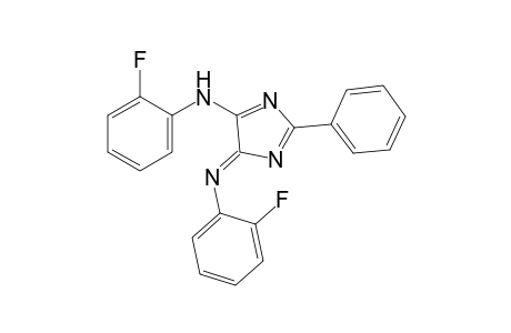 2-Phenyl-4-(2-fluorophenylamino)-5-(2-fluorophenylimino)-4H-imidazole