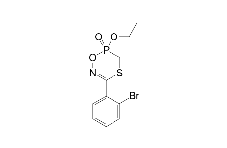 5-(2-BROMOPHENYL)-2-ETHOXY-1,2,3,4-TETRAHYDRO-1,4,6,2-OXATHIAZAPHOSPHORINE-2-OXIDE