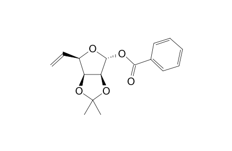 .alpha.-D-lyxo-Hex-5-enofuranose, 5,6-dideoxy-2,3-O-(1-methylethylidene)-, benzoate