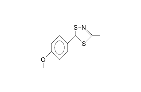 5-(4-Methoxy-phenyl)-3-methyl-5H-1,4,2-dithiazole