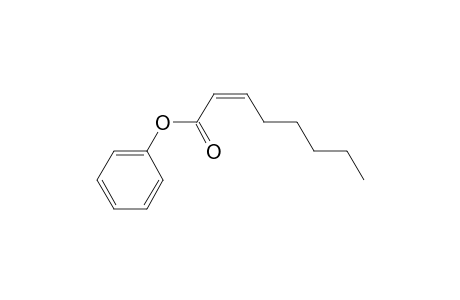 Phenyl 2-octenoate