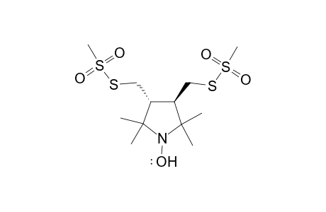 trans-3,4-Bis(methanesulfonylthiomethyl)-2,2,5,5-methylpyrrolidin-1-yloxyl radical