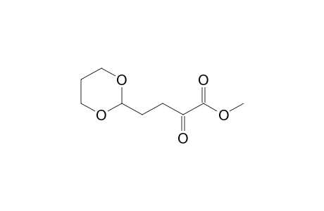 Methyl 2-oxo-4-(1,3-dioxan-2-yl)butanoate