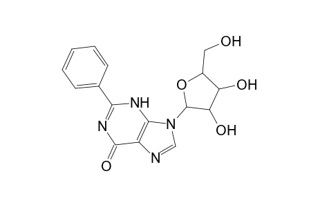 2-Phenyl-9-.beta.-d-ribofuranosylhypoxanthine
