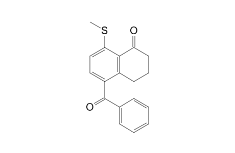 5-Benzoyl-8-(methylthio)-3,4-dihydro-2H-naphthalen-1-one