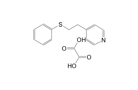 4-(2-(phenylthio)ethyl)pyridine oxalate