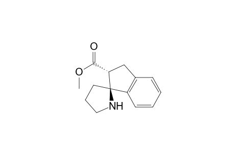 Spiro[1H-indene-1,2'-pyrrolidine]-2-carboxylic acid, 2,3-dihydro-, methyl ester, trans-