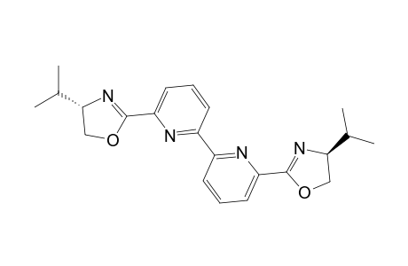 (4S)-4-isopropyl-2-[6-[6-[(4S)-4-isopropyl-2-oxazolin-2-yl]-2-pyridyl]-2-pyridyl]-2-oxazoline