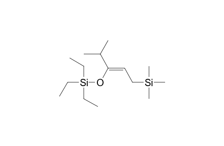 (Z)-3-(Triethylsiloxy)-1-(trimethylsilyl)-4-methyl-2-pentene