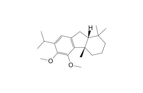 (4aS,9aR)-7-Isopropyl-5,6-dimethoxy-1,1,4a-trimethyl-2,3,4,4a,9,9a-hexahydro-1H-fluorene