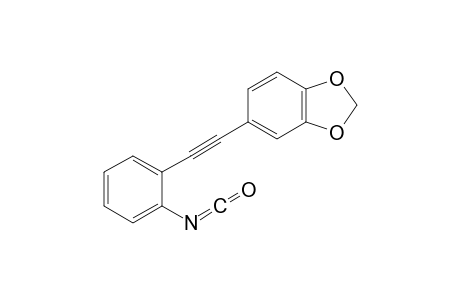2-(Benzo[1,3]dioxol-5-ylethynyl)-1-isocyanatobenzene