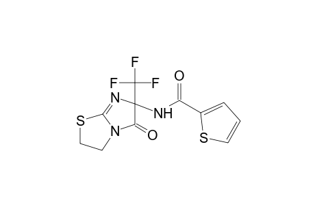 N-[5-oxo-6-(trifluoromethyl)-2,3,5,6-tetrahydroimidazo[2,1-b][1,3]thiazol-6-yl]-2-thiophenecarboxamide