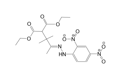 propanedioic acid, 2-[(2E)-2-[(2,4-dinitrophenyl)hydrazono]-1,1-dimethylpropyl]-, diethyl ester