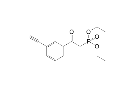 Diethyl (2-(3-ethynylphenyl)-2-oxoethyl)phosphonate